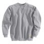 K124 Loose Fit Midweight Crewneck Sweatshirt | Gemêleerd Grijs | vooraanzicht