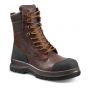 Carhartt Detroit Rugged Flex Waterproof 8" Safety Boot (S3 WRU HRO HI SRC) | Brown | Safety Boots | werkschoenen | veiligheidsschoenen | side view | zijaanzicht | SKU F702905