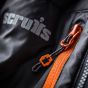 Scruffs Expedition Thermo Softshell - detail borstzak met rits | Boudo, veilig & comfortabel