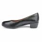 Shoes for Crews Willa, zwarte elegante antislipschoenen voor dames - zijkant links | SKU 55452
