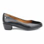 Shoes for Crews Willa, zwarte elegante antislipschoenen voor dames - zijkant rechts | SKU 55452