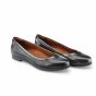 Shoes for Crews Reese, zwarte elegante dames antislipschoenen - aanzicht linker- en rechterschoen | SKU 57160