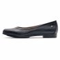 Shoes for Crews Reese, zwarte elegante dames antislipschoenen - linkeraanzicht | SKU 57160
