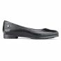 Shoes for Crews Reese, zwarte elegante dames antislipschoenen - rechteraanzicht | SKU 57160