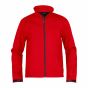 Texstar FJ79 Softshell Jacket | Rood | Vooraanzicht | SKU FJ79156000