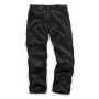 Scruffs Worker Trouser | Zwart | vooraaanzicht