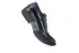 Shoes for Crews Cambridge, zwarte geklede herenschoenen met ongeëvenaarde antislip - 3D aanzicht | SKU 2032