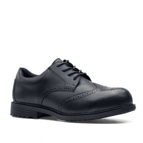 Shoes for Crews Executive Wing Tip Steel Toe S2 | SKU 5218 | driekwartsaanzicht