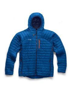 Scruffs Expedition Thermo Hooded Jacket - Blauw | Vooraanzicht