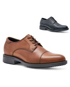 Shoes for Crews Senator | elegant gestylde antislipschoenen voor heren | driekwartsaanzicht
