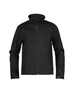 Texstar FJ79 Softshell Jacket | Zwart | Mannen | Vooraanzicht | SKU FJ79199000