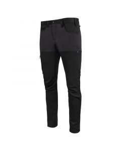 Texstar FP37 Functional Stretch Pants | Black | Zwart | Threequarter view | Driekwartsaanzicht